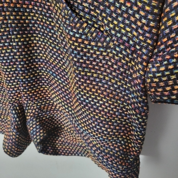 Warm Black Multi Rainbow Hooded Playa Romper - Picture 8 of 12